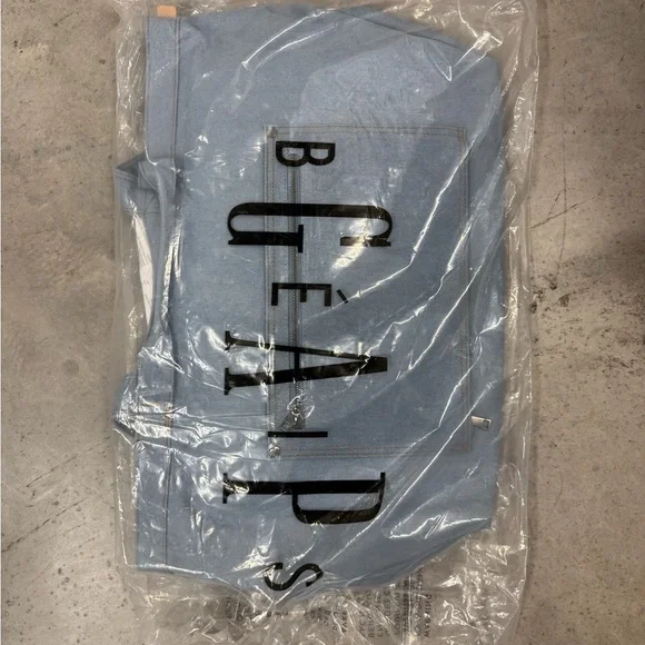 BEIS x GAP NWT Light Blue Jean/ Jeans Tote Bag - Picture 2 of 10